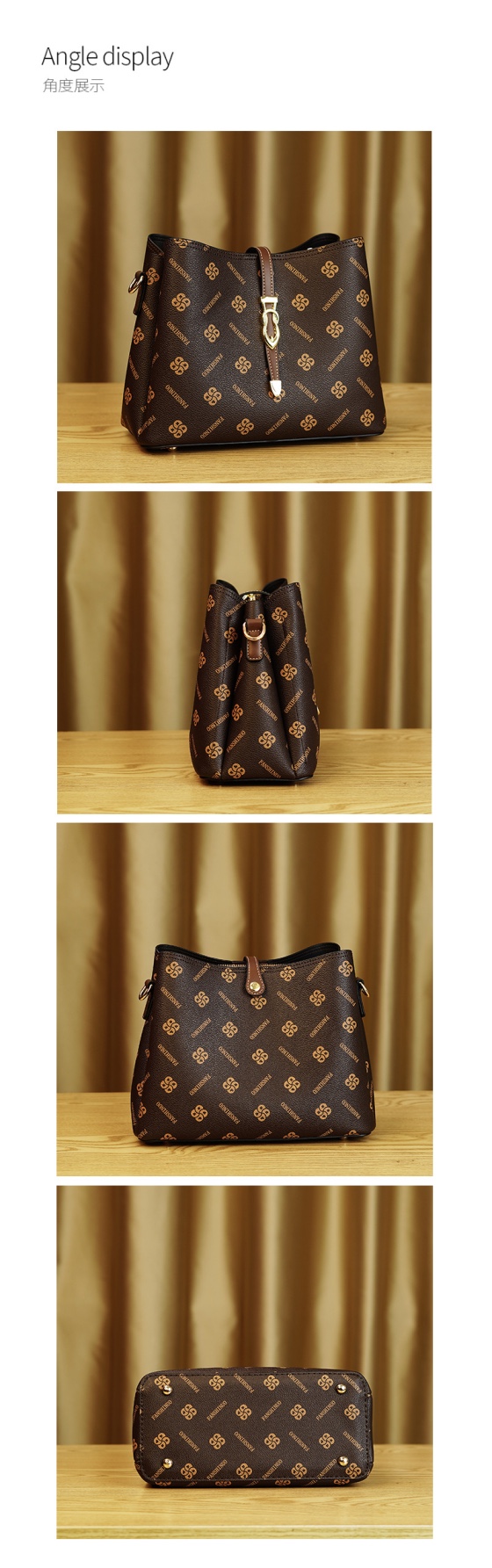 Luxury Large Capacity Bucket Shoulder Bag for Women Code : 325